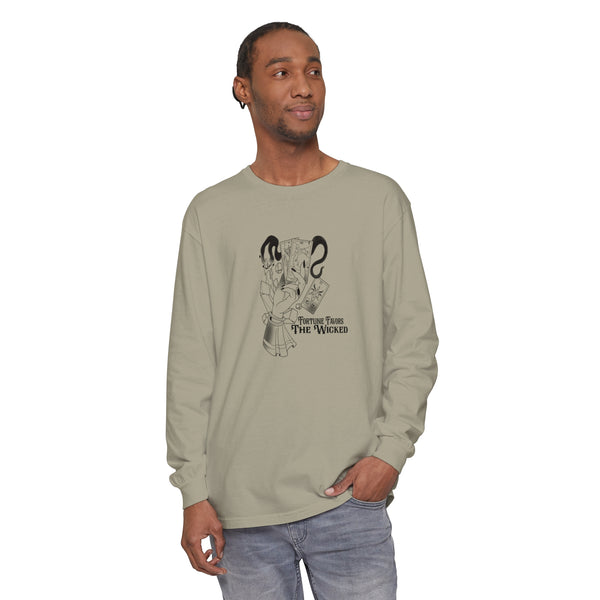 Fortune Favors the Wicked Long Sleeve Tee