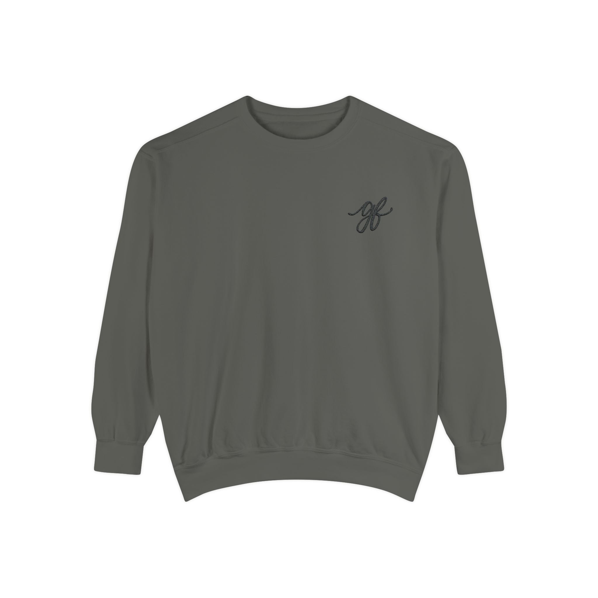 Embroidered Cursive Logo Crewneck