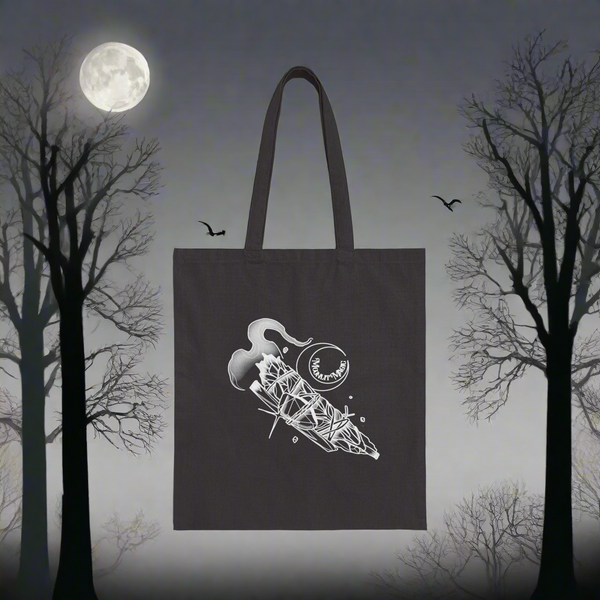 Moonlit Magic Canvas Tote Bag